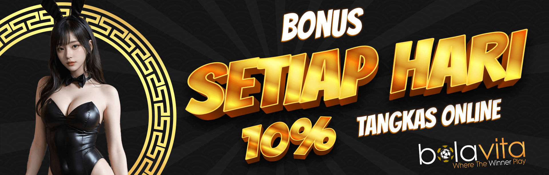 Bonus 10% Setiap Hari Bola Tangkas Online